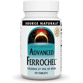 Advanced Ferrochel Source Naturals, Inc. 90 Tabs