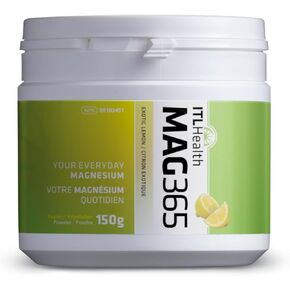 Mag365 | ITL Health | Ionic Magnesium Citrate | Healthy Metabolism, Tissue Formation & Bone Development | Develop & Maintain Healthy Teeth, and Muscle Function (Passion Fruit, 300g)