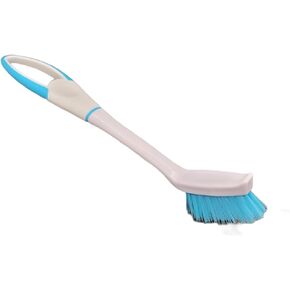 Narrow Bristle Angled Non-Slip Floor and Tile Grout Cleaning Scrub Brush (1-Pack)