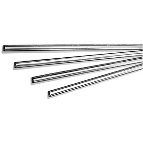 Ettore 1912 Aluminum Squeegee Channel with Rubber, 12-inch (Pack of 12)