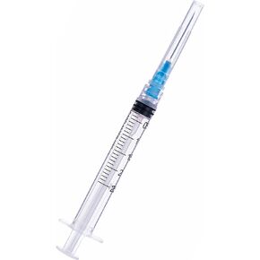 SHAOTONG 3ml 23G Syringes with needle Luer Lock sterile Packaging (20)…