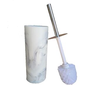 فرشاة المرحاض وحامل بلمسة نهائية من الرخام من الراتنج، مقبض بطول من الفولاذ المقاوم للصدأ، مجموعة فرش تنظيف المرحاض بشعيرات من الراتنج، مجموعة حامل فرشاة بلمسة نهائية من الرخام من الراتنج in Kuwait