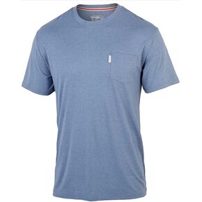 Laguna Men's Sun Shield Pocket Tee T-Shirt, X-Large Blue
