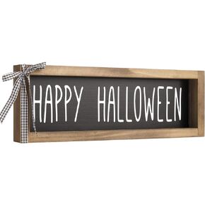 Hello Fall Sign, Wooden Fall Decorations for Home, Indoor Autumn Centerpieces for Tables Wall Shelf Desk Mantle Farmhouse House Decor