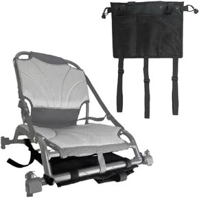 Kayak Canoe Seat Storage Bag Fishing Kayak Tackle Cooler Tool Organizer Gear Accessories with Adjustable Buckle Strap
