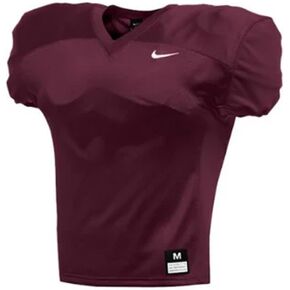 Nike Mens Team Stock Vapor Varsity V Neck Short Sleeve Jersey Football Casual - White