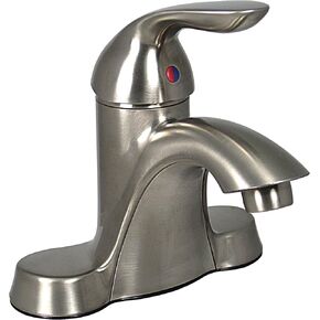 VALTERRA Phoenix S1265-1 Spout 4" Faucet Hi Arc 1 Handle Hybrid Brushed Nickel Single Lever Bathroom Faucet