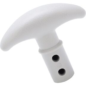 Kayak Canoe Inflatable Boat Paddle Handle T - Shaped End Parts Accessories, Kayak Canoe Paddle Handle for Home and Professional Use