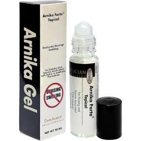 DermAvance Topical Roll-On, Arnica Gel for Bruising and Swelling After Surgery, Easy-to-Use Arnica Gel Topical for Post-Surgical Care and Sports Injuries, Clear, 10 ml
