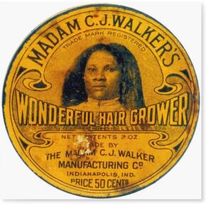 Posterazzi Madam C.J. Walker's Wonderful Hair Grower Poster Print by Science Source, (18 x 18), Varies
