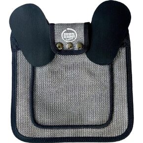 DOWN UNDER OUTDOORS Premium Extra Large Chicken Saddle, Adjustable Straps to Suit Very Large hens, Poultry Saver, Protector, Apron, Including Shoulder Cover (Orange)