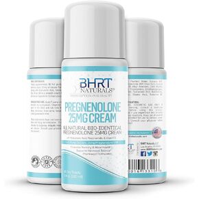 Pregnenolone Cream Supplement 25mg - Pharmacist Formulated - 90 Day Supply, USA Made – All Natural Bio-Identical Pregnenolone - Hormone Precursor to Support The Immune System, Mood and Memory