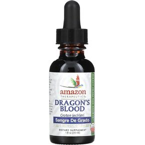 Sangre de Grado - Dragon's Blood (1oz) Wild Crafted - Gluten Free - Keto Friendly - Vegan Certified - Non-GMO - Certified Organic - All Natural