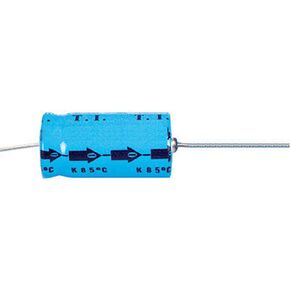 Jameco Valuepro A100/35 Axial-Lead Electrolytic Capacitor, Aluminum, 100µF Capacitance, 35V, 8 mm Diameter, 16 mm Height (Pack of 10)