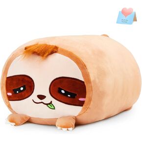 Cute Cat Plush Pillow Cat Stuffed Animal Plush Super Soft Sofa Cat Pillow Plush Toy Car Trip Home Decors Birthday Valentines Gift for Kids