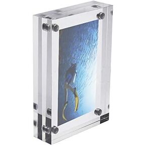 Original Magnet Acrylic Photo Frame Picture Frame (2" x 3")