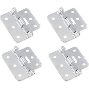 Take-Apart Hinge SQXBK 4PCS Silver Take Apart Hinges, Lift Off Hinge for Flight Case, Door Removable Hinge Hardware Detachable Hinge, 56mm
