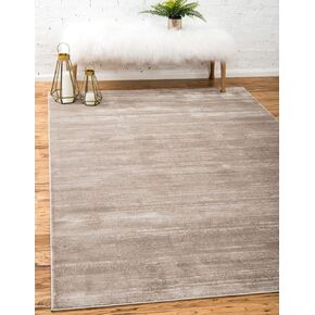 سجادة منطقة Loom Uptown Collection الفريدة - Madison Avenue (مستطيل مقاس 9 × 12 × 2 بوصة، بني/عاجي) in Saudi Arabia