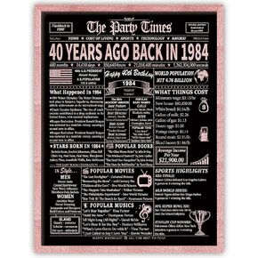 21st Birthday Decorations for Her or Him, 21st Birthday Gifts for Women or Men, Unique Ideas Gifts for 21 Year Old Funny Happy Birthday Poster Back In 2003