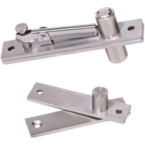 360 Degree Rotating Hinge for Wood Door Door Pivot Hinges Heavy Duty Hinges for Wood Doors 360 Degree Shaft Stainless Steel Pivot Hinge System Set of 2