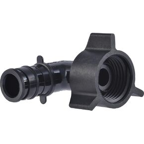 SharkBite 1/2 x 1/2 Inch NPSM Expansion FNPT Swivel 90 Degree Elbow for PEX-A Pipe, Pack of 5, Plastic Plumbing Fittings, Poly Female Adapter for PEX-A Tubing, UA532A5