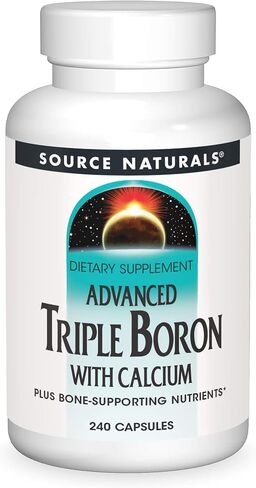 Source Naturals Advanced Triple Boron with Calcium Capsule, 240 Count in Saudi Arabia