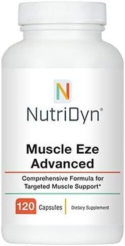 120 كبسولة من Muscle Eze Advanced، Nutri-Dyn، يساعد على استرخاء أنسجة العضلات، ويدعم المغنيسيوم الصحي in Kuwait