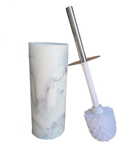 فرشاة المرحاض وحامل بلمسة نهائية من الرخام من الراتنج، مقبض بطول من الفولاذ المقاوم للصدأ، مجموعة فرش تنظيف المرحاض بشعيرات من الراتنج، مجموعة حامل فرشاة بلمسة نهائية من الرخام من الراتنج in Kuwait