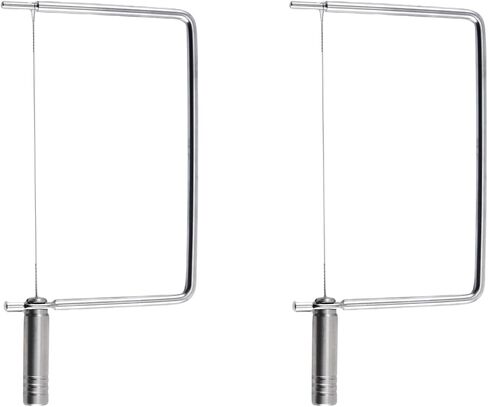 Cheese Slicer Accessories Cheese Cutter Stainless Steel Components - Great for Making Giftable Cheese Cutting Boards with This Cheese Slicer Kit (Stainless Steel Handle,1) in Saudi Arabia