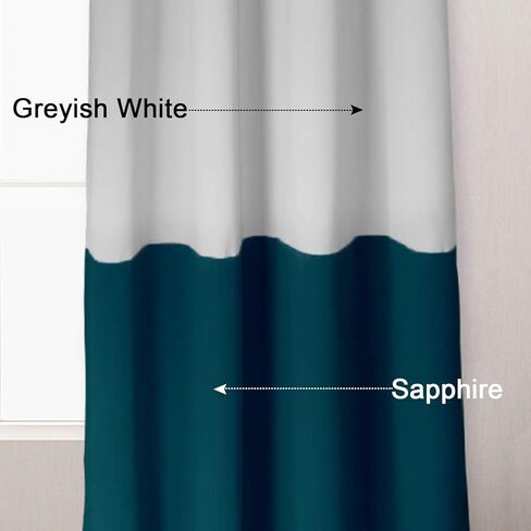 LORDTEX Blackout Curtains for Bedroom -Thermal Insulated Curtains with Grommet Top Room Darkening Noise Reducing Window Drapes for Living Room, 2 Panels, Dark Grey, 42 x 63 inch in Kuwait