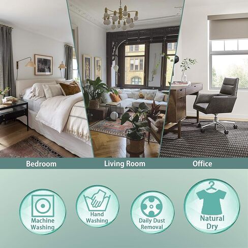 LORDTEX Blackout Curtains for Bedroom -Thermal Insulated Curtains with Grommet Top Room Darkening Noise Reducing Window Drapes for Living Room, 2 Panels, Dark Grey, 42 x 63 inch in Kuwait