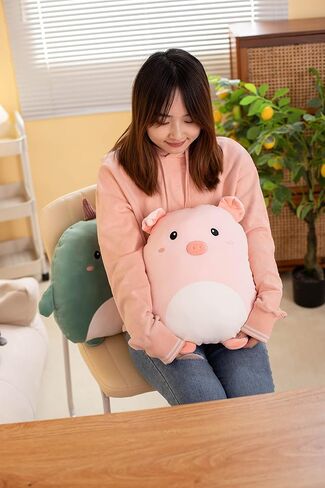 Soft Penguin Plush Hugging Pillow Cute Penguin Stuffed Animal Plushies Toy Penguin Kids Stuffed Animals Penguin Plush Toys for Birthday, Valentine, Christmas 16.5 Inch in Saudi Arabia