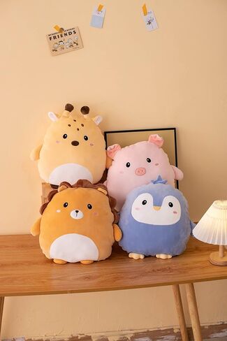 Soft Penguin Plush Hugging Pillow Cute Penguin Stuffed Animal Plushies Toy Penguin Kids Stuffed Animals Penguin Plush Toys for Birthday, Valentine, Christmas 16.5 Inch in Saudi Arabia