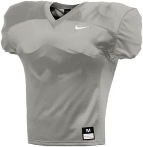 Nike Mens Team Stock Vapor Varsity V Neck Short Sleeve Jersey Football Casual - White in Saudi Arabia