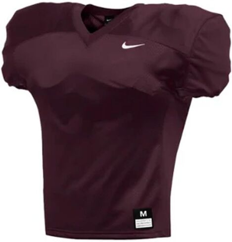 Nike Mens Team Stock Vapor Varsity V Neck Short Sleeve Jersey Football Casual - White in Saudi Arabia