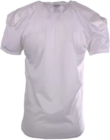 Nike Mens Team Stock Vapor Varsity V Neck Short Sleeve Jersey Football Casual - White in Saudi Arabia