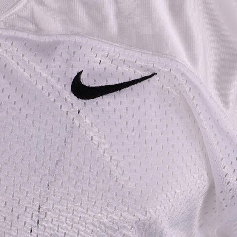 Nike Mens Team Stock Vapor Varsity V Neck Short Sleeve Jersey Football Casual - White in Saudi Arabia