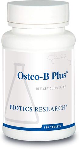 Biotics Research Osteo B Plus الدعم الأمثل لصحة العظام، Ca Mg K، الشيخوخة الصحية، كبريتات الكوندرويتين المنقاة 180 قرصًا in Kuwait