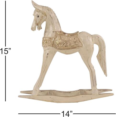 Deco 79 Vintage Albizia Wood Sculpture, CONVENIENTLY SIZED, Brown in Saudi Arabia