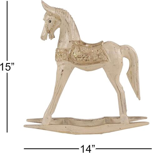 Deco 79 Vintage Albizia Wood Sculpture, CONVENIENTLY SIZED, Brown in Saudi Arabia
