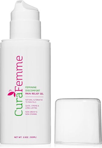 Menstrual Cramp Relief Period Pain Relief Cream Gel, Pain Physician Recommended, Made in The USA, Powerful Natural Herbal Enriched Topical for PMS Period Cramps 3.5 oz Pump Dispenser in Saudi Arabia