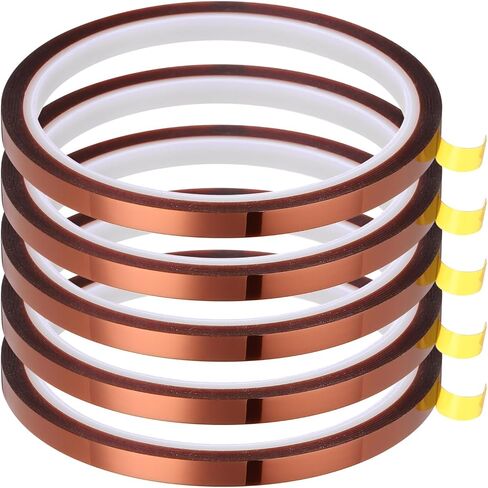 uxcell Heat Tape, 2 Pack 20mmx33m 108ft High Temperature Heat Resistant Tape for Sublimation,Heat Press,Heat Transfer, Soldering, Circuit Board in Saudi Arabia