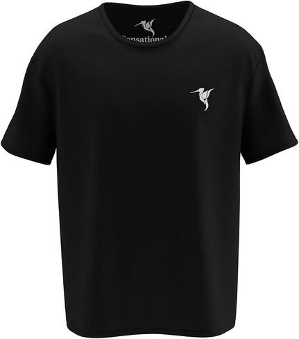 Sensational Men's Quick Dry Short Sleeve T-Shirt, Athletic Fit, Moisture Wicking in Saudi Arabia