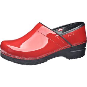 Sanita Pro Patent Wide Professional Clogs for Women - Arch Support, Durable, Closed-Back Slip-On Shoes