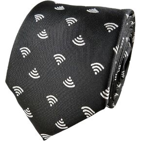 Computer Necktie - Men's Computer Tie - Wifi Necktie - Wifi Tie - Computer Engineer Gift - Computer tech gift - Coding Gift- Web Designer Gift - Nerd gift