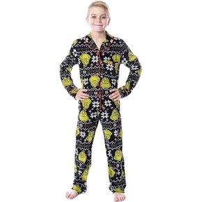 Dr. Seuss The Grinch Who Stole Christmas Matching Family Pajama Sets For Men, Women, Kids, Toddlers