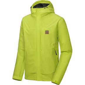 Little Donkey Andy Men's Waterproof Rain Jacket Windproof Light Jacket Outdoor Rain Shell with Hood for Hiking Travel Golf