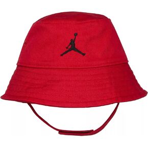 Jordan Little Boys Bucket Hat (Gym Red(6A0581-R78)/Black, 2-4T, 2_Years)