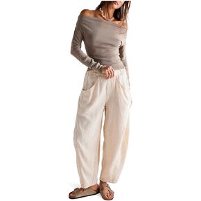 Free People womens High Road Pull-on BarrelPants