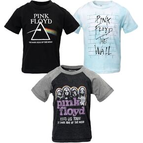 تي شيرت بينك فلويد 3 قطع برسومات راجلان in Kuwait